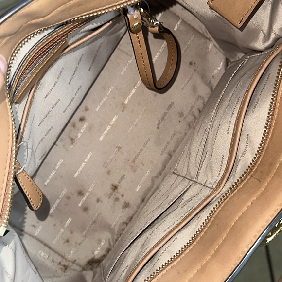 MICHAEL KORS|HAMILTON KORS STUDIO LG EW satchel brown logo - Picture 6 of 15